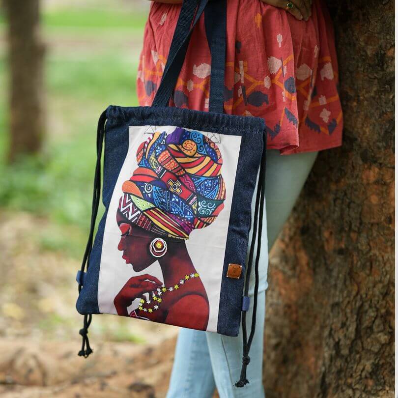 Tote Bag – Sawubona Rucksack /African Tote Bag