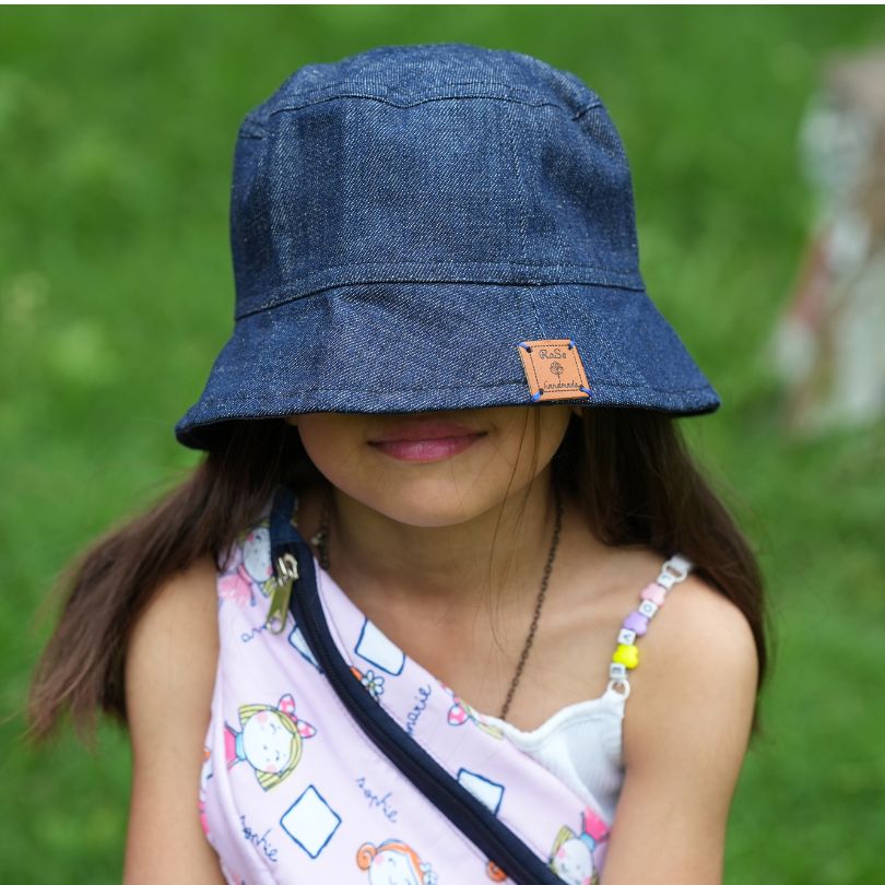 Bucket Hat – Kids Denim Bucket Hat