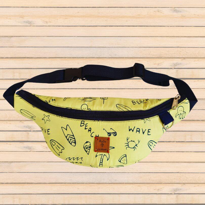 Fanny Bag – Kids Fanny Bag Yellow Beach